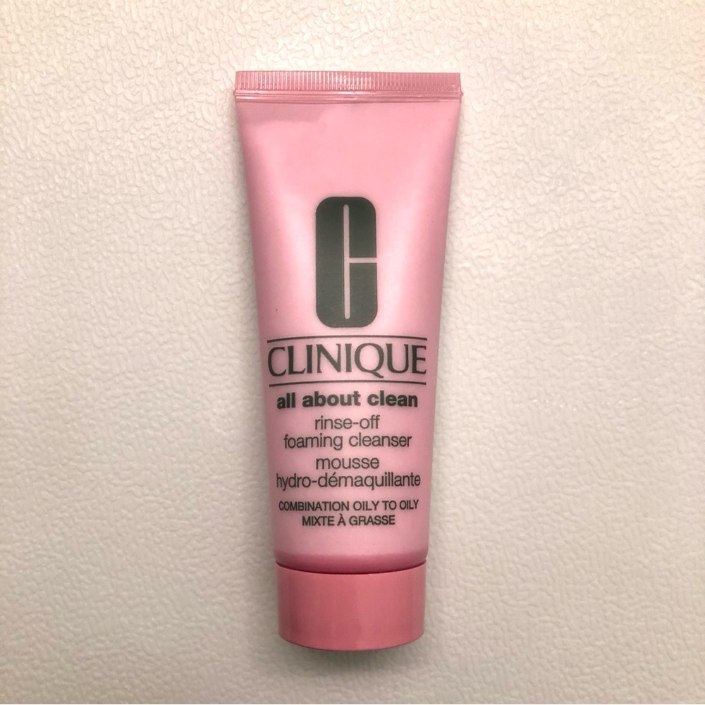 Clinique All About Clean Rinse-Off Foaming Cleanser 2.5 Oz NEW